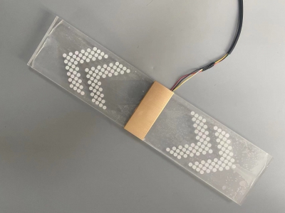 壁挂式导光到站灯